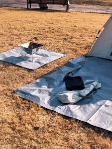 DESHAO | Fire-Resistant Outdoor Camping Fiber Blanket