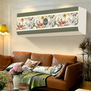 Bedroom Hanging Air Conditioner Dust Cover Full Wrap Minimalist Modern Style Indoor Unit Protector New Model Cloud Fern Brand