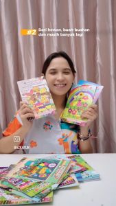 PAKET 24 BUKU MEWARNAI VOL 1 Full colour - buku mewarnai anak