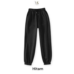 Jogger Jumbo Big Size Celana Panjang Oversize Highwaist Pria Wanita Dewasa Sport Bahan Cotton Fleace Kualitas Premium Muat Sampai 130 Kg