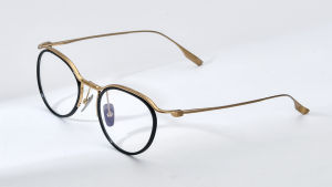 FONEX Acetate Titanium Glasses Frame Women Brand Design Vintage Retro Round Eyeglasses Men Transparent Spectacles Full-Rim Japanese High-Quality Ultralight Custom Optical Eyewear DTX131