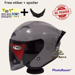 Helm Gift Sargon FREE STIKER + SPOILER paket Ganteng