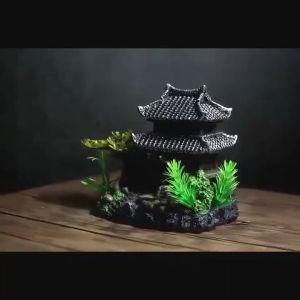 Tiểu Cảnh Trang Trí Bể Cá Cầu Non Bộ - Cối Xay Nước Phụ Kiện Bể Cá Cảnh Mini Tiểu Cảnh Đá Mini Trang Trí Nhiều Mẫu Kích Thước Lựa Chọn