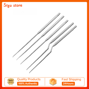 Stainless Steel Ear Use Hook Cerumen Hook/earpick Straight Hospital Instrument Tool