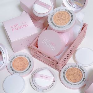 BB Cream Air Cushion Foundation Full Coverage Waterproof Long-lasting Concealer 3 Colors Cushion Compact Face Makeup Base With Replacement