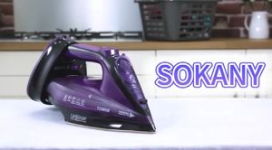SOKANY พร้อมส่ง เตารีดผ้า เตารีดไฟฟ้า ใช้ในครัวเรือน ขนาดเล็ก เตารีดไอน้ำ แบบมือถือ ใช้ได้ 2 แบบ ทั้งเปียกและแห้ง เตารีดไอน้ำพลังงานสูง 2400วัตต์