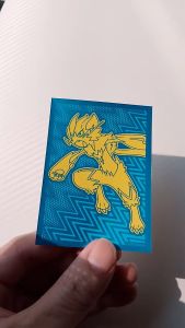 Combo 8 bọc bài 65x90mm Zeraora Lost Thunder ETB Pokemon Card Sleeve Shield Protector Bảo vệ thẻ bài Pokémon D58 17