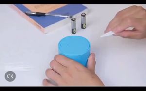 Mini Round Portable Vacuum Cleaner Desk Table Dust Suction| Vacuum Cleaner