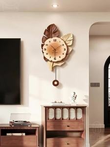 CTYLIGHTZ | Vintage Style Living Room Art Clock Silent Wooden Pattern