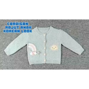 Cardigan Bahan Premium Tebal/Outer Sweater Rajut Anak Perempuan ALLICE Cardigan