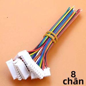 10 CHIẾC XH2.54mm Đầu Nối Dây Cáp 2-12 Pin Tùy Chọn 2.54MM Pitch Plug Nhiều Chiều Dài Dây Khác Nhau 26AWG Cho Thiết Bị Điện Tử