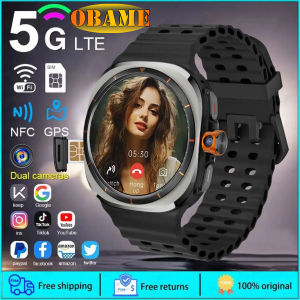 2025New Watch 8 Ultra 5G Call Smart Watch Men 480*480 HD Screen SmartWatch Camera NFC GPS Compass WIFI 1480mAh Sports Smartwatch
