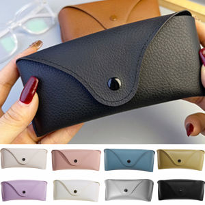 หนังทนทานแว่นตาแว่นตากันแดด Hard Case สะดวกน้ําหนักเบา Protector กล่องสีทึบกระเป๋าพกพาง่าย