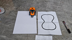 Track-Drawing Educational Smart Robot Early Learning Smart Robot Interactive Educational Painting Toy