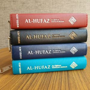 COD/Bayar Ditempat Al Quran Hafalan Mudah Al Hufaz Ukuran Kecil A6 Cover Jaket Resleting Terjemah khat Madinah Rasm Utsmani Standar Depag 100% ORIGINAL