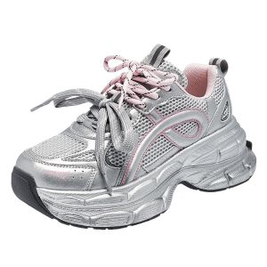 Agsdon | Trendy Thick Sole Dad Shoes Female New