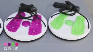 Fitness Balance Waist Twisting Disc with Pull Rope RANDOM COLOR