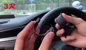 Universal Car Drift Steering Wheel Booster Ball Labor-Saving Turning Spinner Knob with Bearing Power Handle Holder