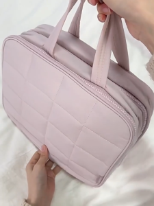 Travel Jewelry Organizer Bag - Water-resistant Makeup & Toiletry Storage
