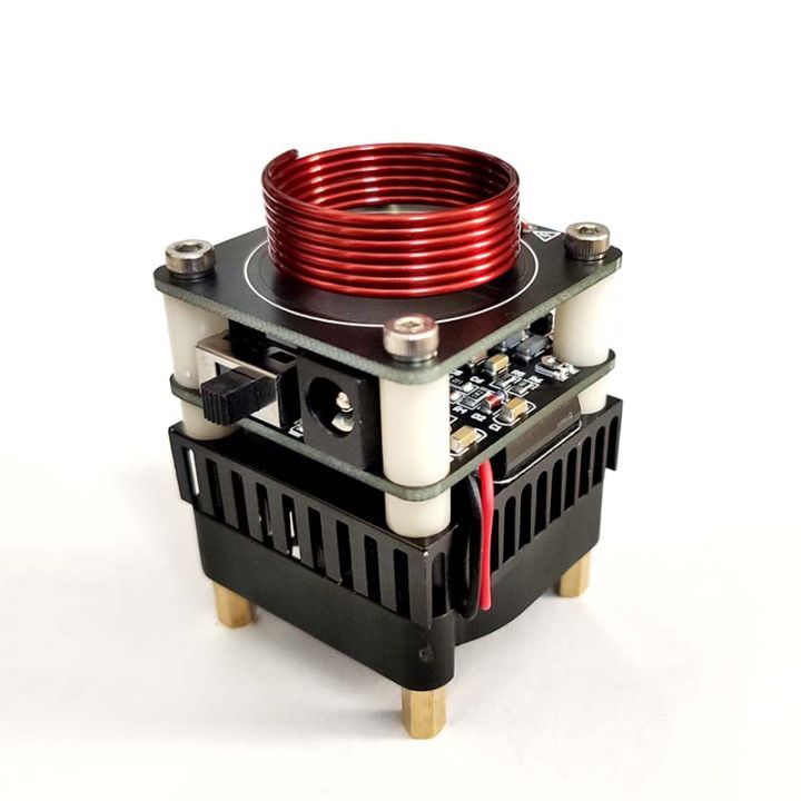 HFSSTC Palm Tesla Coil High Frequency High Voltage Pulse 48V 2A 10