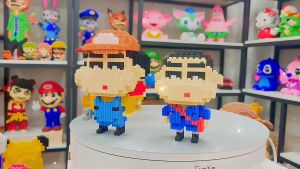 Nano Block SHINCHAN SINCHAN CRAYON Series Mainan Balok Susun Edukasi Anak DIY Bricks Mini