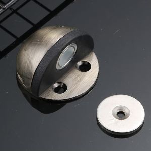 [HCM]Chặn cửa bán nguyệt chặn cửa nam châm Chặn cửa gắn sàn giúp hạn chế va đập cho cánh cửa an toàn-Hesede