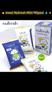 NuFresh Ultra Mini Wipes | 8 Sheets