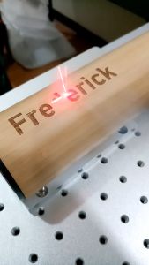 Personalized Bamboo Tumbler Customized 550ml Vacuum Tumbler Flask w/ handle Laser Engraving Engrave