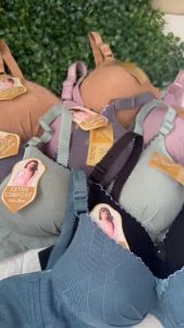 BH Bra Dewasa / Bra Wanita Embos / Bra Kait 3 Busa Standar / Bra Cup Besar / Tanpa Kawat / Size 38-44 / Realpicture