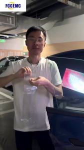 Transparent Car Windshield LED Matrix Light USB APP Remote Control DIY Custom Text Logo Animated Display for Car Truck SUV RV