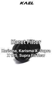 Karet Filter Supra X 125 & Supra Fit New & Karisma Kharisma Saringan Udara Hawa Join Joint Karbu Karburator Carbu