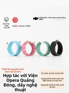 Candysign | Dây Sạc Nhanh Từ Tính Type C Cho Điện Thoại Máy Tính Bảng Ô Tô