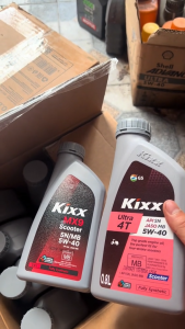 (Mẫu 2026) Nhớt Xe Ga Kixx MX9 5W40 0.8L Nhớt 100% Tổng Hợp Nhập Khẩu Hàn Quốc