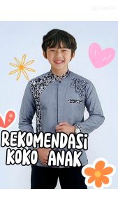 KOKO ANAK USIA 1-10 TAHUN VARIASI BATIK GARIS