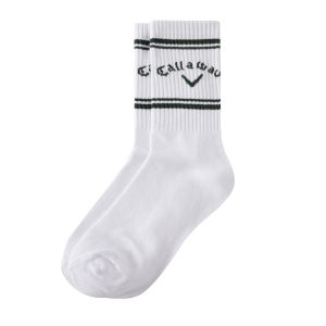 Callawav Womens Golf Cotton Socks Comfortable Mid-Calf Anti-Slip High Elastic Breathable Anti-Odor Sports Yoga Fitness Fans Supplies