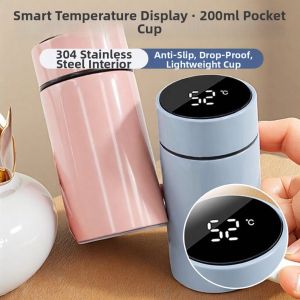 TIANZHENTONGXIU | Smart Mini Thermos 200ml