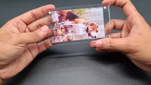 MP00 6mm Thick Magnetic Acrylic Photo Frame Transparent Picture Frame