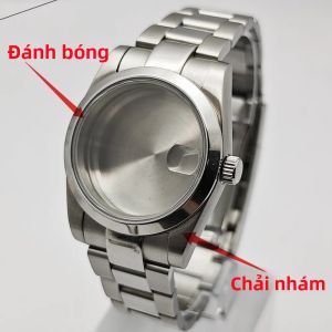 Vỏ Đồng Hồ Bằng Thép Không Gỉ RICHUS 36mm/39mm Với Mặt Kính Sapphire Cho Bộ Máy NH35 NH36 ETA2824 2836 Miyota82-DG Các Bộ Phận Của Đồng Hồ