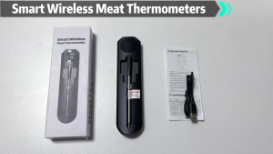 Termometer Wireless Bluetooth Food BBQ Thermometer Mobile APP Food Barbecue Meat Single Probe