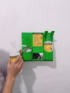 500ML*2 Emergency Eye Wash Bottle Kit Wall Mounted Eye Washer Portable