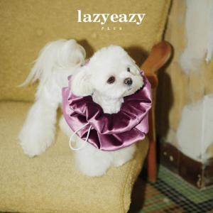 Soft Velvet Cotton- Stuffed Elizabethan Collar for Cats And Dogs Neuter Protection Pet Supplies Cute Velvet Pet Recovery Collar