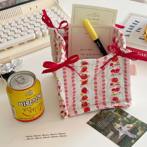 Cute Strawberry Garden Storage Basket Home Use Organizer Student Dormitory Storage Basket Desktop Arrangement Basket