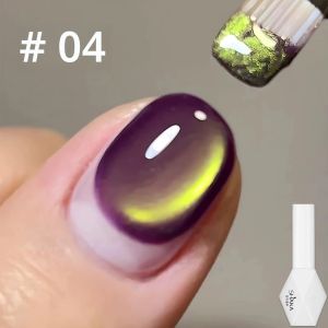 ยาทาเล็บเจล SHAKA Autumn Ocean Bubble Cat Eye 1 ชิ้น รุ่นใหม่ปี 2025 สีชมพูฟ้าเขียว ประกายมุก สำหรับตกแต่งเล็บ