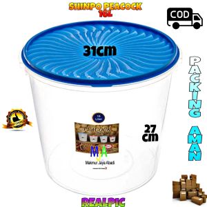 ( BISA COD ) PROMO Shinpo SIP-605 / SIP-610 SIP-616 Peacock Series / Toples Plastik Polos / Tempat Cemilan / Food Storage / Wadah Makanan