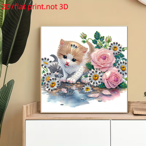 other | 2d/flat1 Diamond Painting Frameless Painting animal Patterns canvas materials Handicraft gifts holiday party Decoration