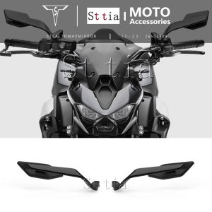 Motorcycle Side View Mirror For Kawasaki Z650 Z 650 Z900 Z 900 SE 2017-2025 Rearview Mirrors Adjustable Wind Wing Mirrors Kits