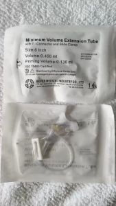 BMI-EXTENSION T - สายเอ็กซ์เทนชั่น แบบข้อต่อตัวที - Minimum Volumae Extension Tube with T-Connector and slide clamp