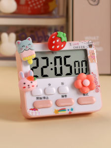 Timer Learning Kids Special Homework Self-Discipline Countdown Alarm Clock Kitchen Mechanical High Volume Timing Reminder
