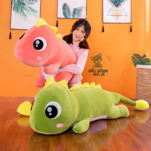 KHỦNG LONG ĐUÔI TIM GẤU BÔNG KHỦNG LONG  MẮT LỒI 100% GÒN MỊN HÀNG CAO CẤP XUẤT KHẨU