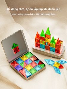 YISBRO | Khối Xây Dựng Từ Tính Mini Di Động